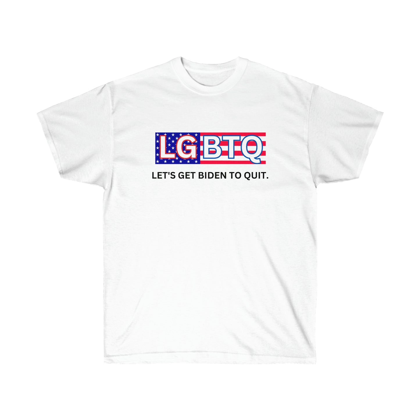 Let's Get Biden to Quit (LGBTQ) Tee