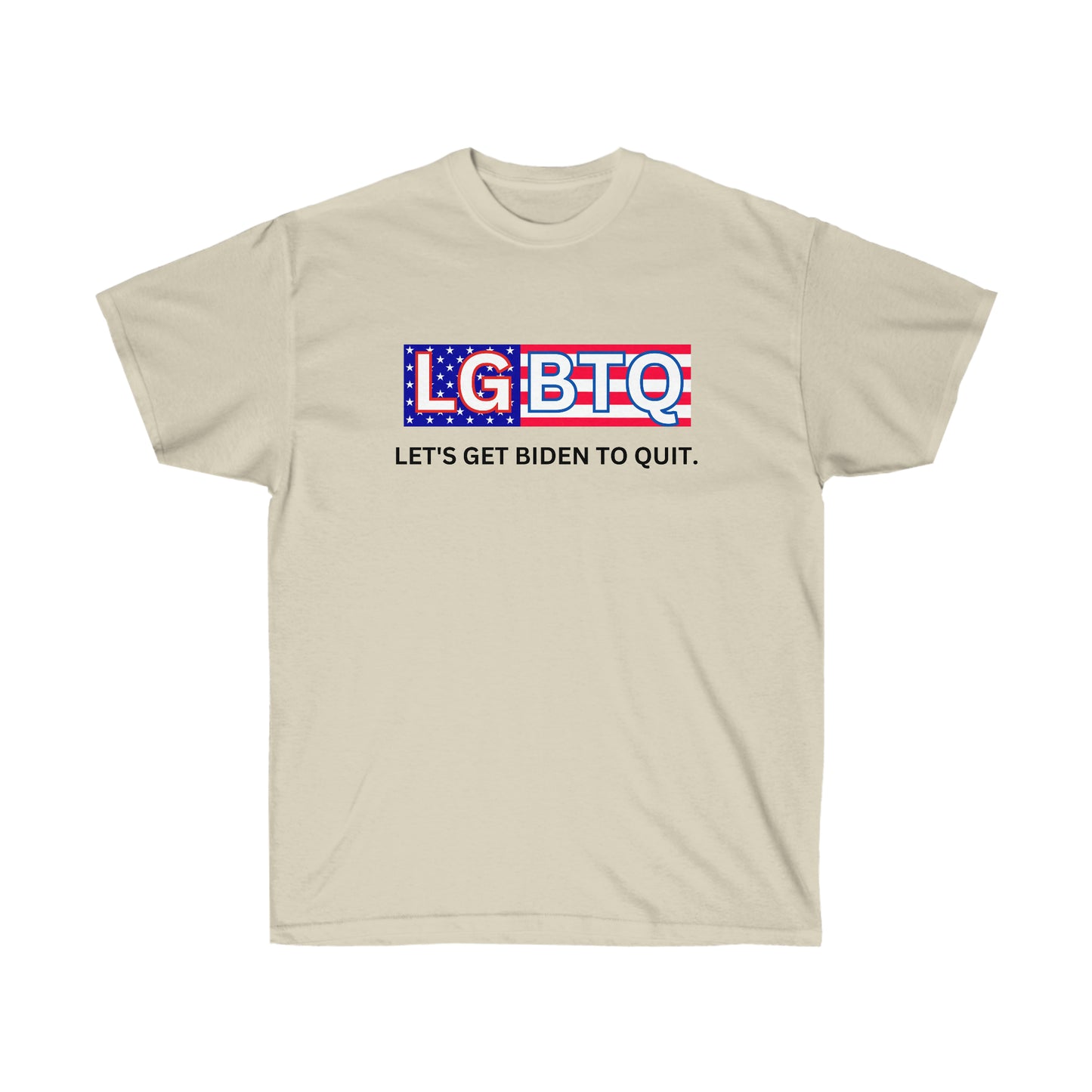 Let's Get Biden to Quit (LGBTQ) Tee