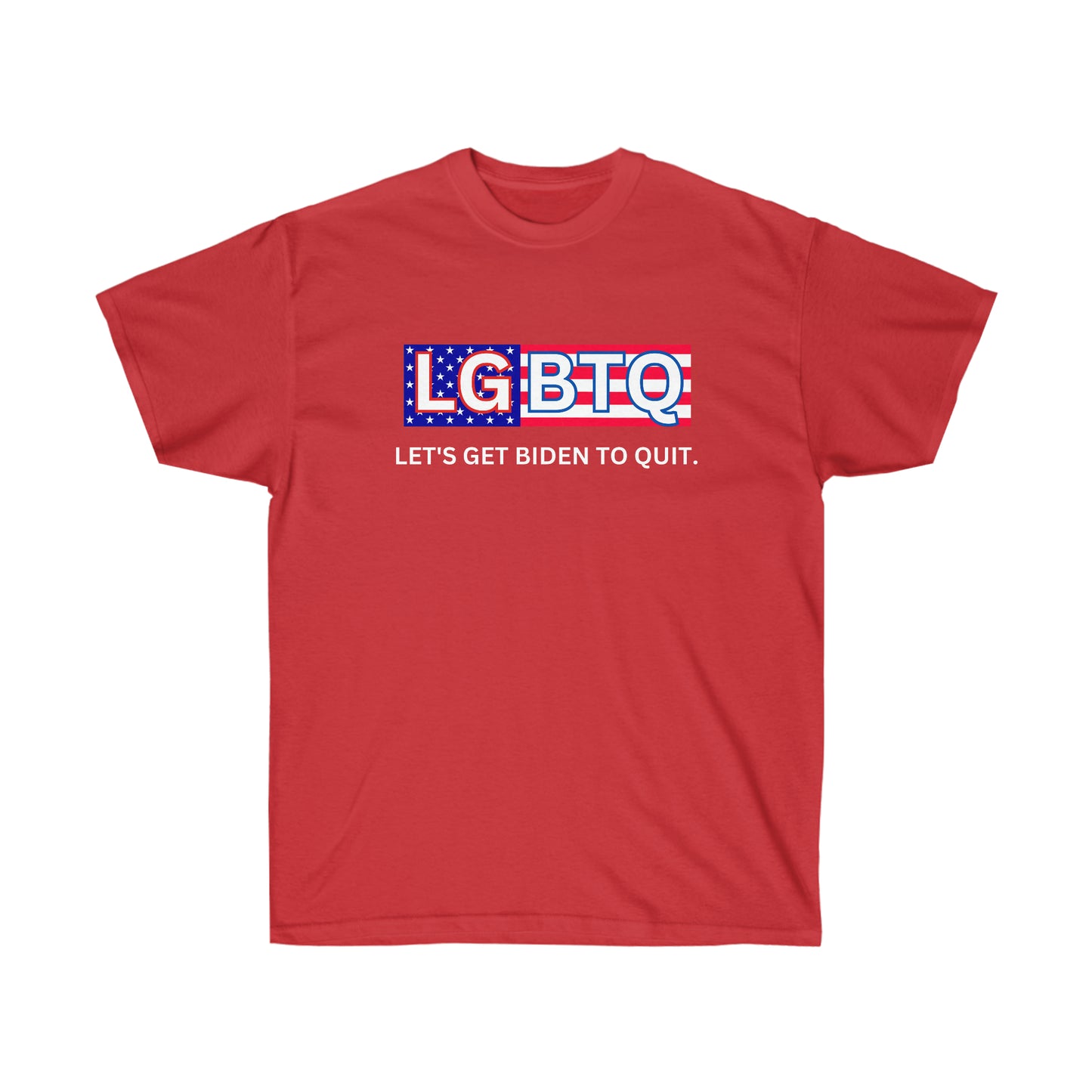 Let's Get Biden to Quit (LGBTQ) Tee