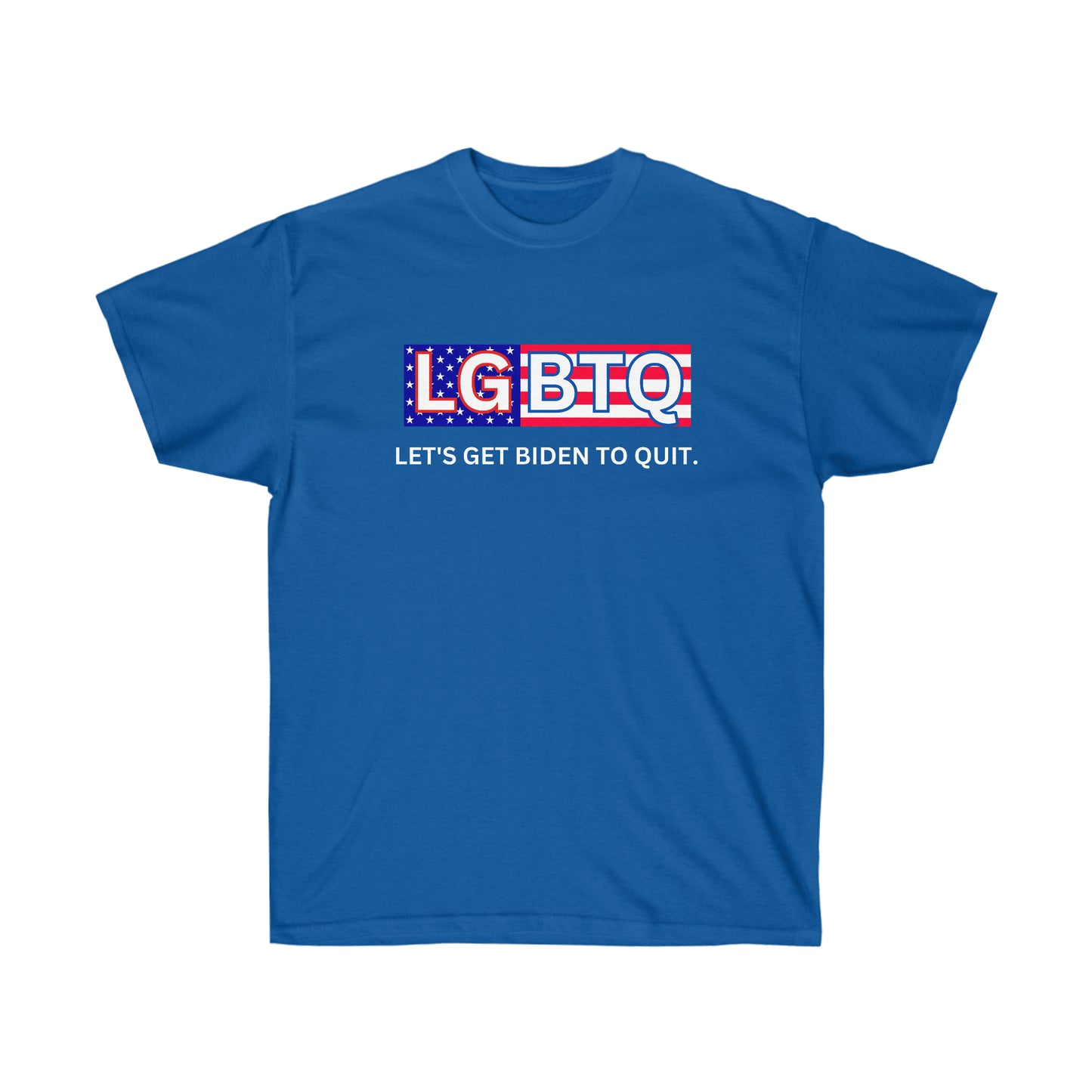 Let's Get Biden to Quit (LGBTQ) Tee