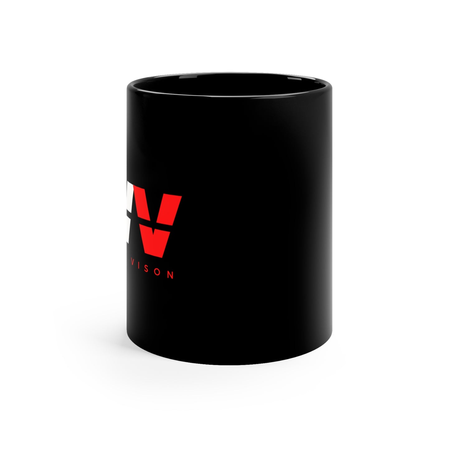 Classic 'Woke Vision' Black Mug