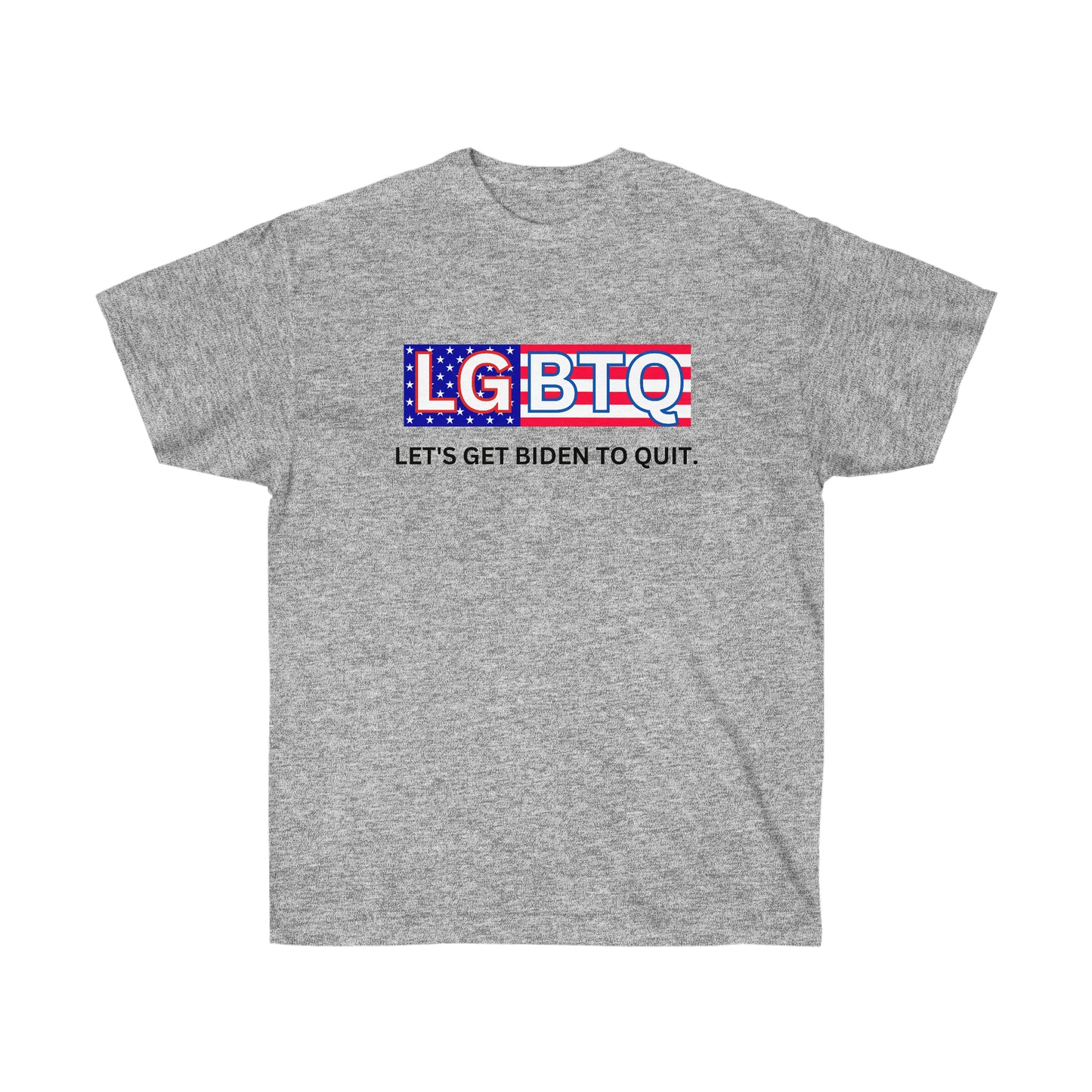 Let's Get Biden to Quit (LGBTQ) Tee