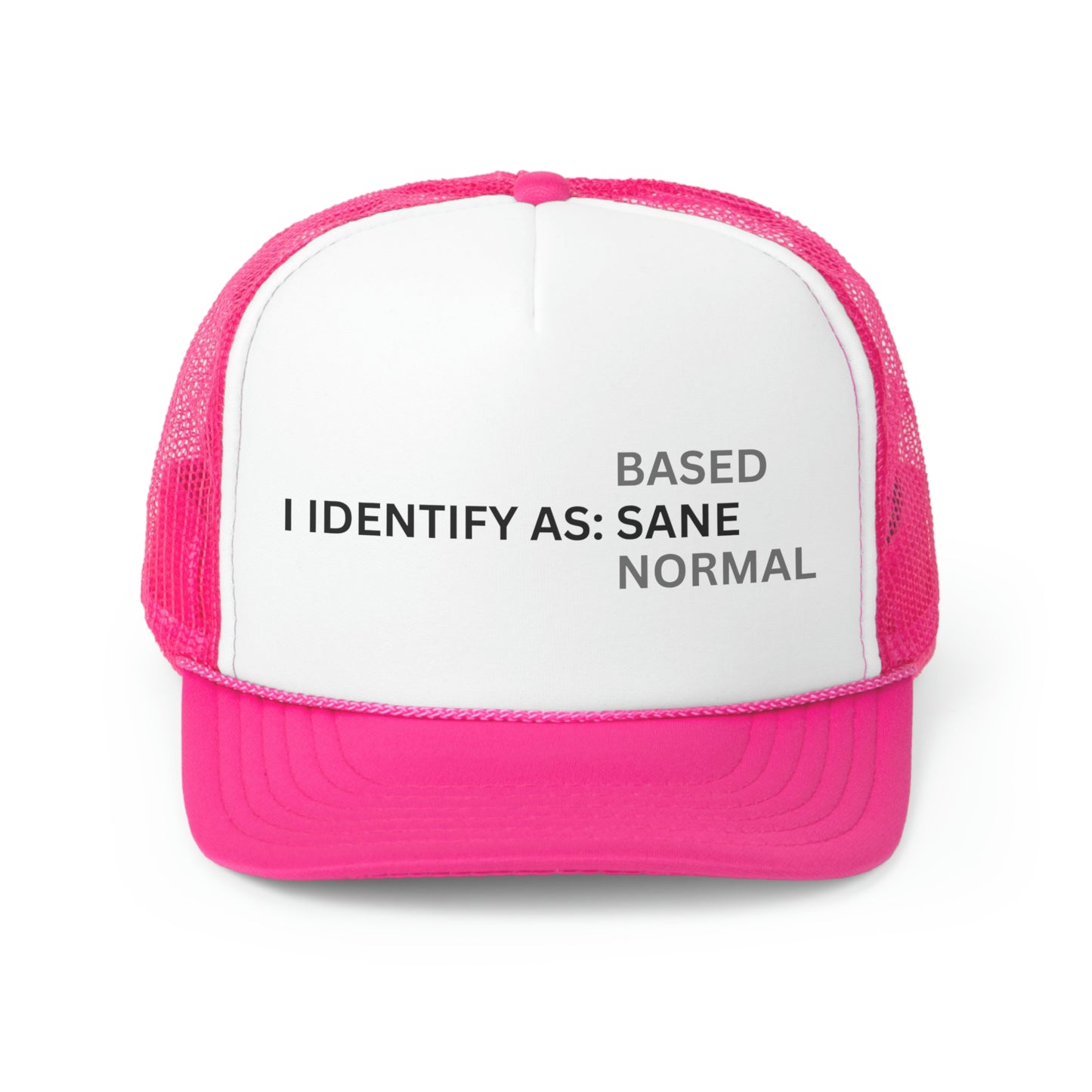 I Identify As Trucker Cap