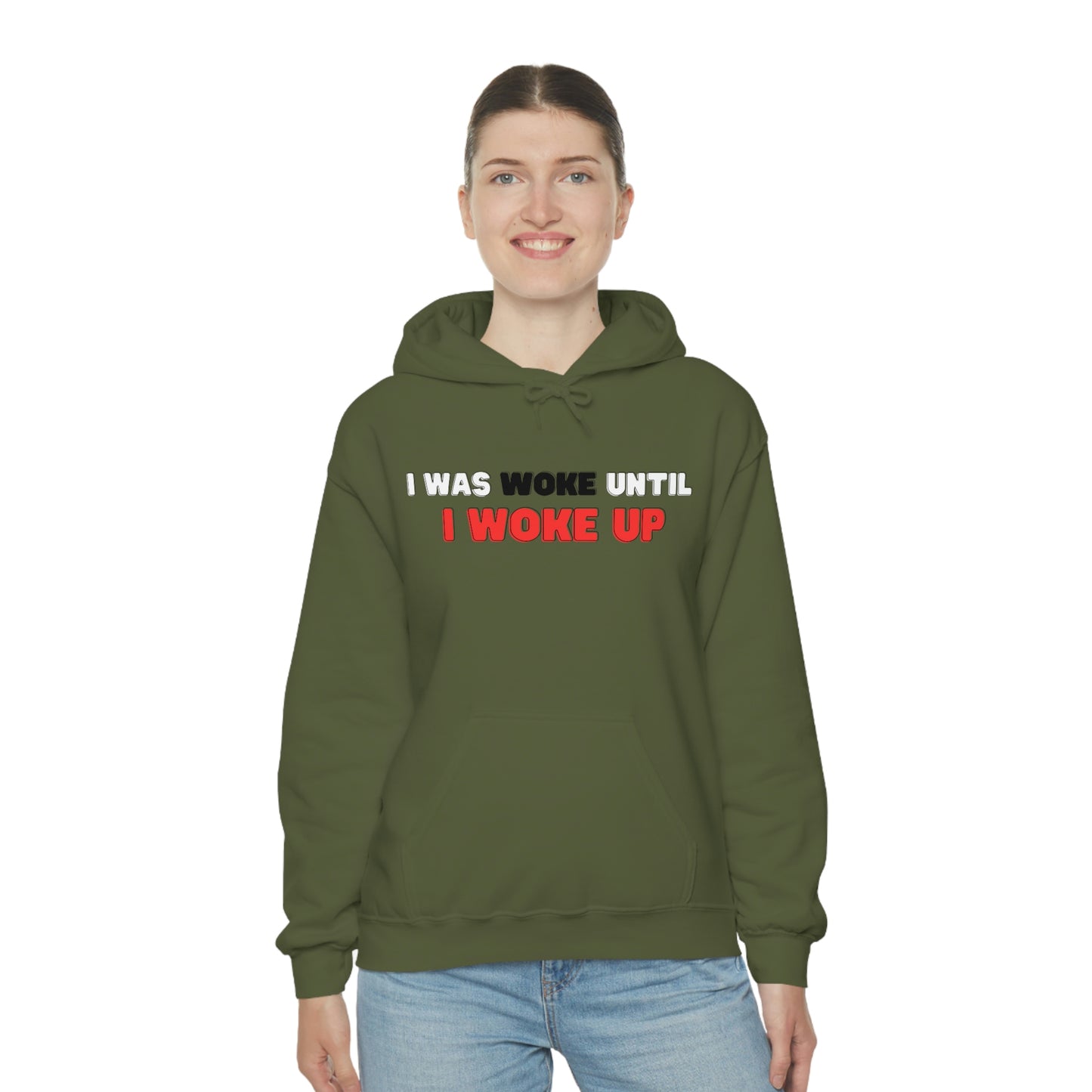 I Was Woke Until I Woke Up Hoodie