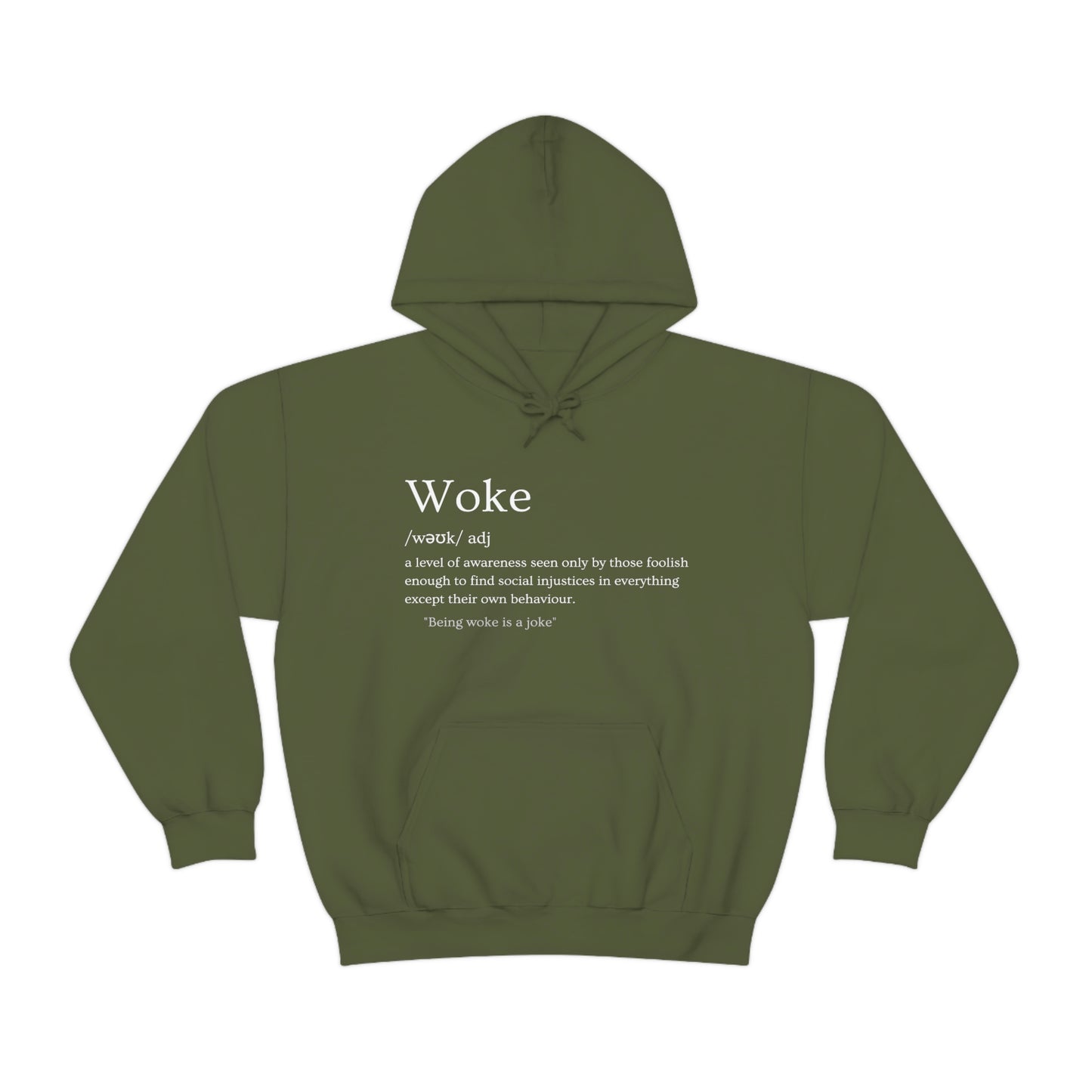 Definition of Woke Hoodie