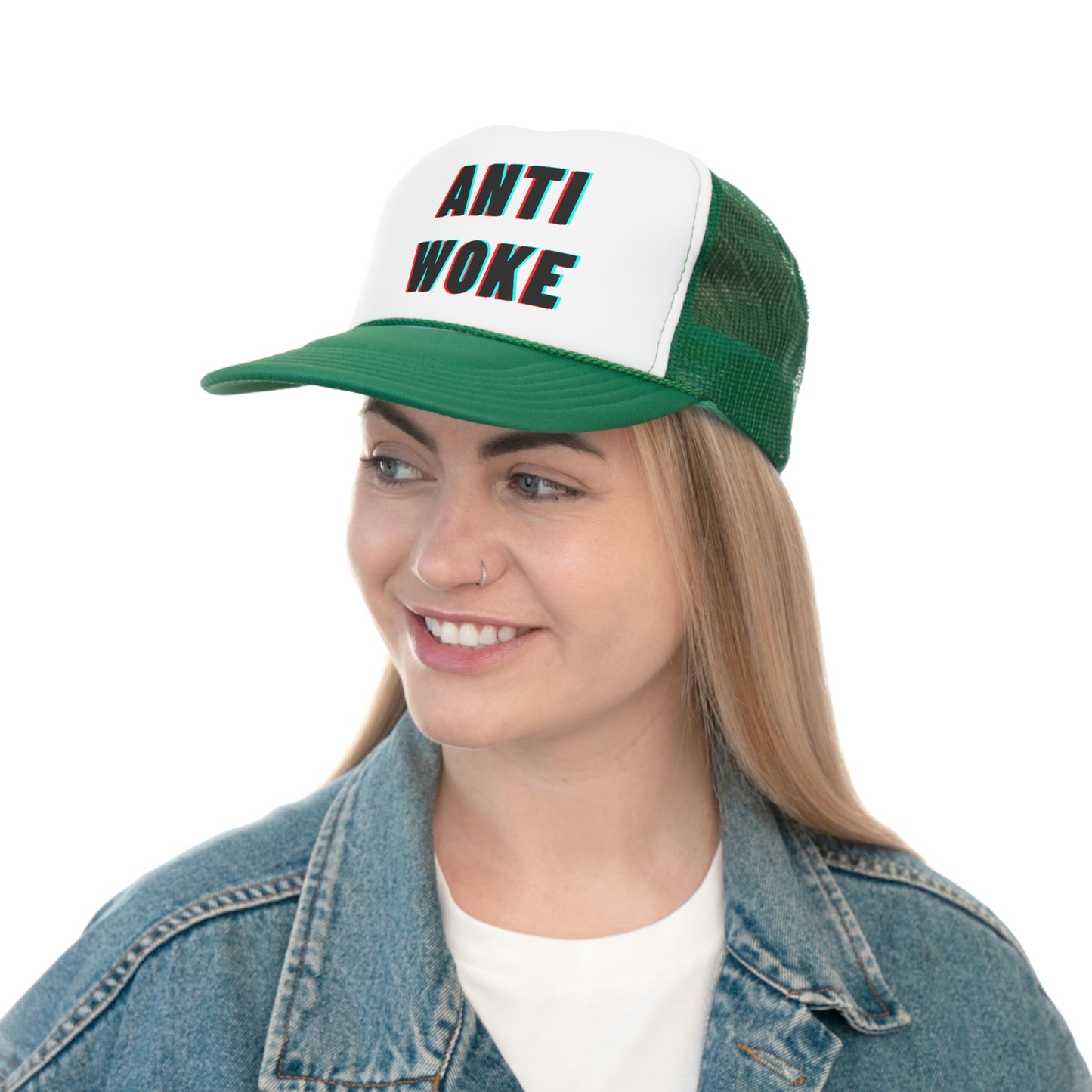 Anti Woke Trucker Cap