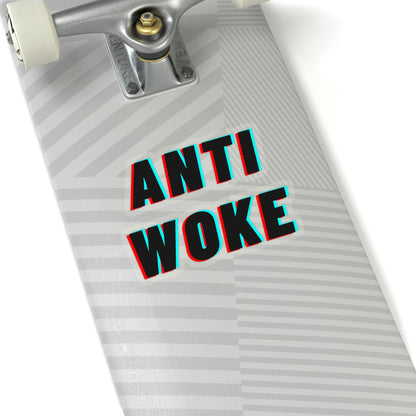 Anti Woke Sticker