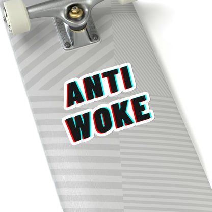 Anti Woke Sticker