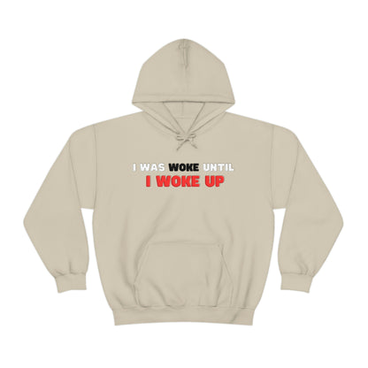 I Was Woke Until I Woke Up Hoodie