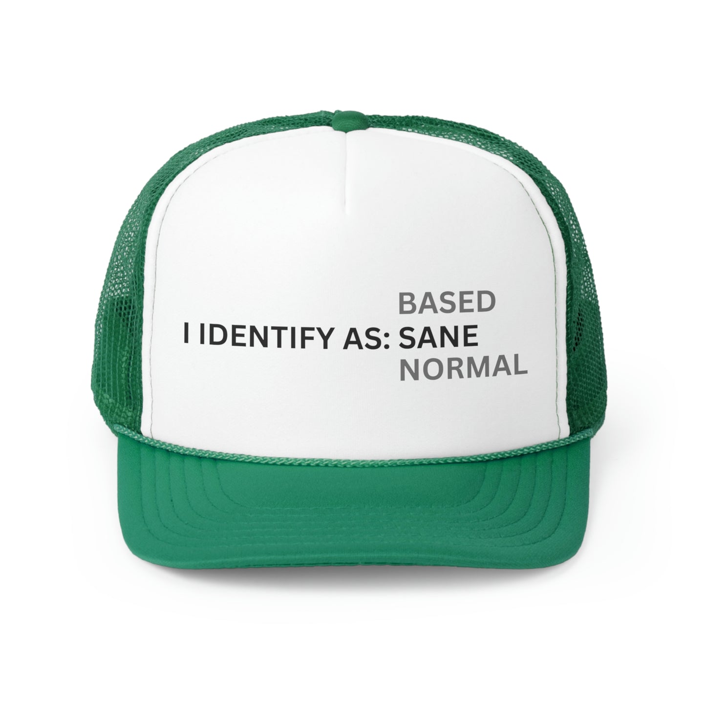 I Identify As Trucker Cap