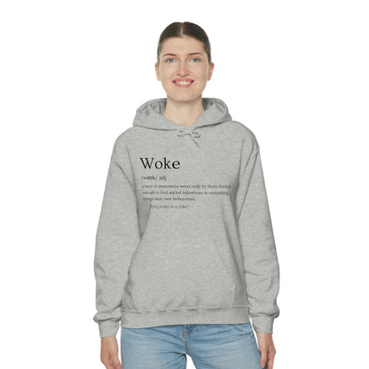 Definition of Woke Hoodie