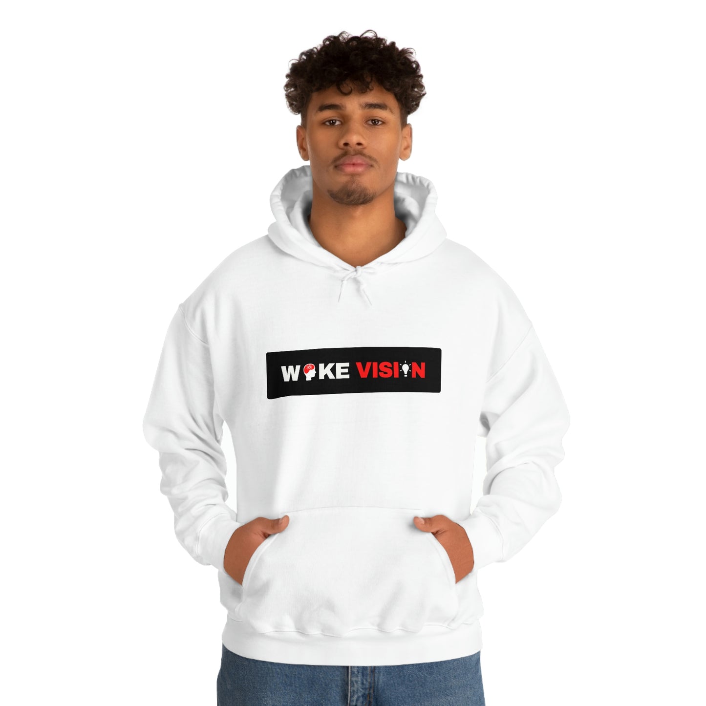 Classic 'Woke Vision' Logo Hoodie