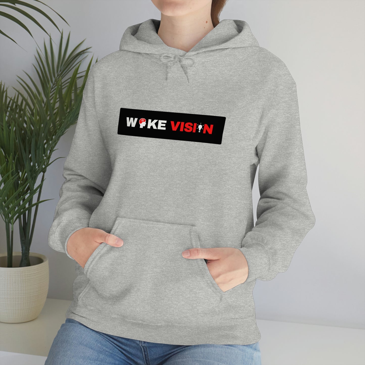 Classic 'Woke Vision' Logo Hoodie