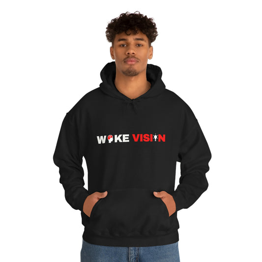 Classic 'Woke Vision' Logo Hoodie