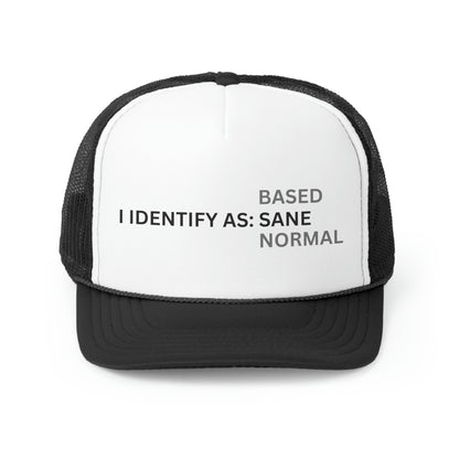 I Identify As Trucker Cap