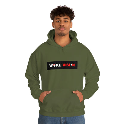 Classic 'Woke Vision' Logo Hoodie