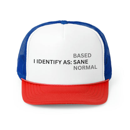 I Identify As Trucker Cap