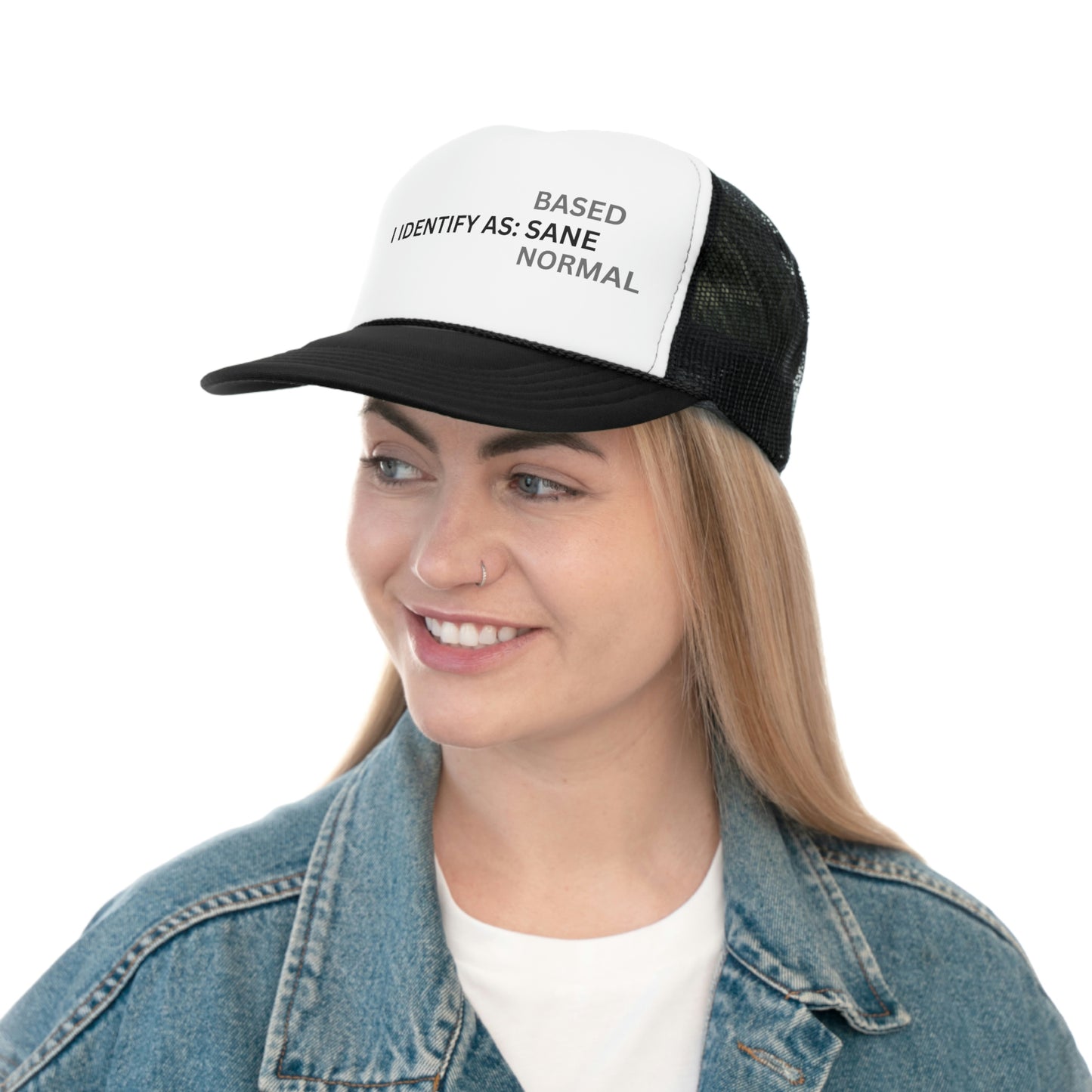 I Identify As Trucker Cap