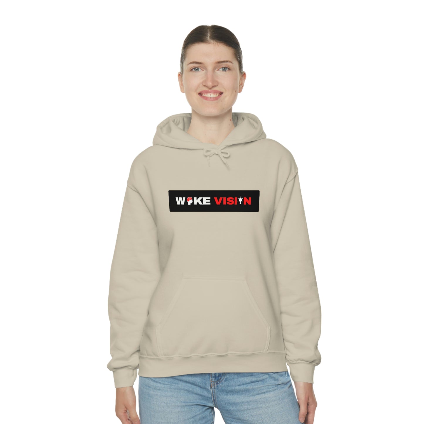 Classic 'Woke Vision' Logo Hoodie