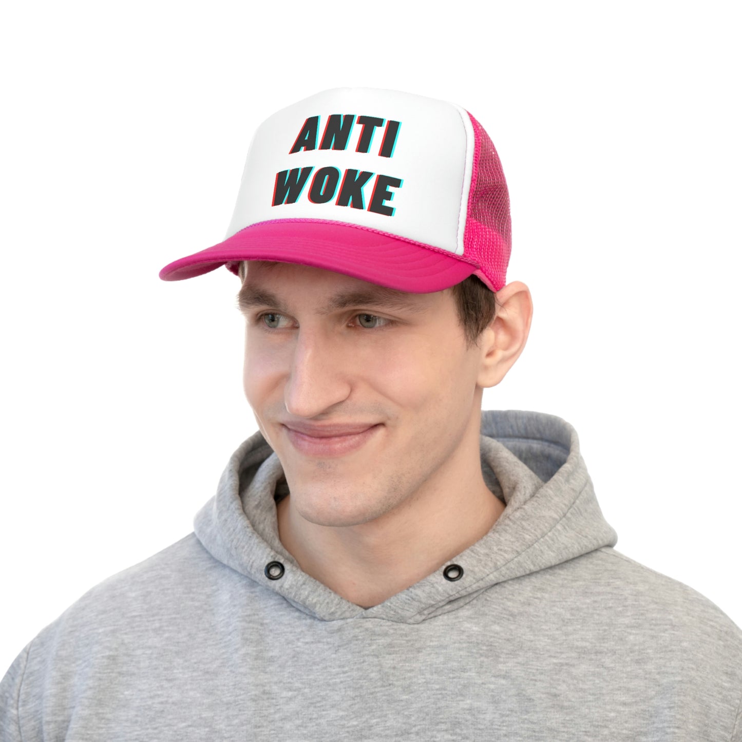 Anti Woke Trucker Cap