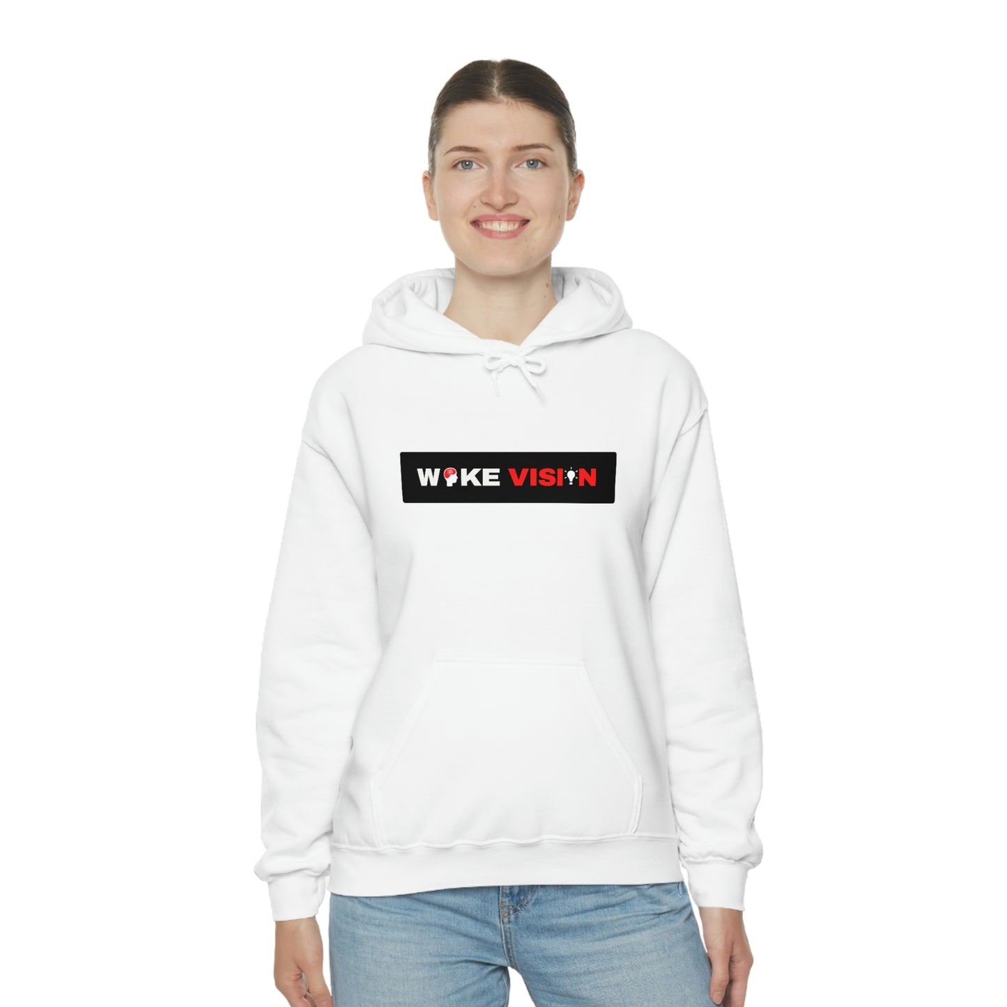 Classic 'Woke Vision' Logo Hoodie