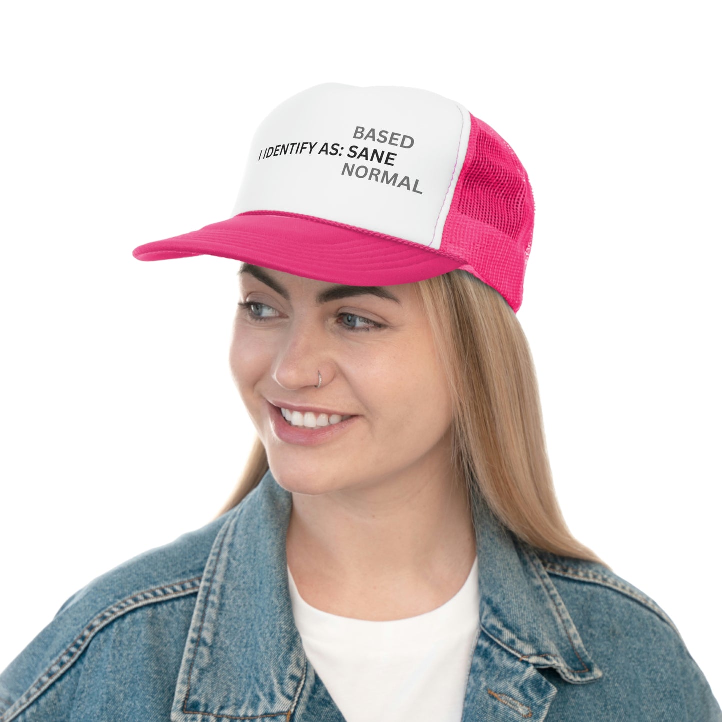 I Identify As Trucker Cap